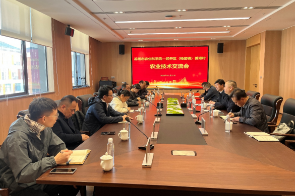 董明辉副院长带队赴善港村开展产业调研与技术指导